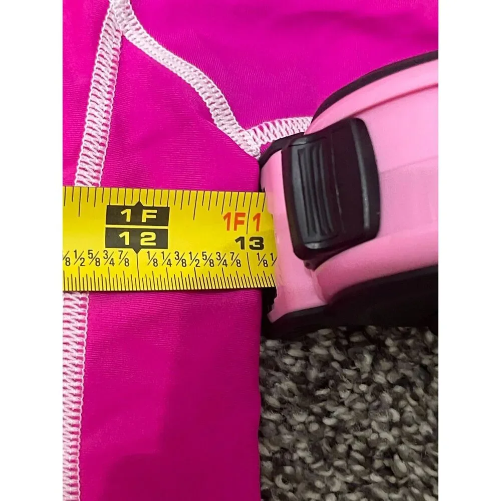 Costalista pink Illinois Turtle long sleeve protective swim shirt / rash guard M